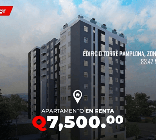 Apartamento nuevo en Venta Torre Pamplona, zona 13 - Miniatura 2