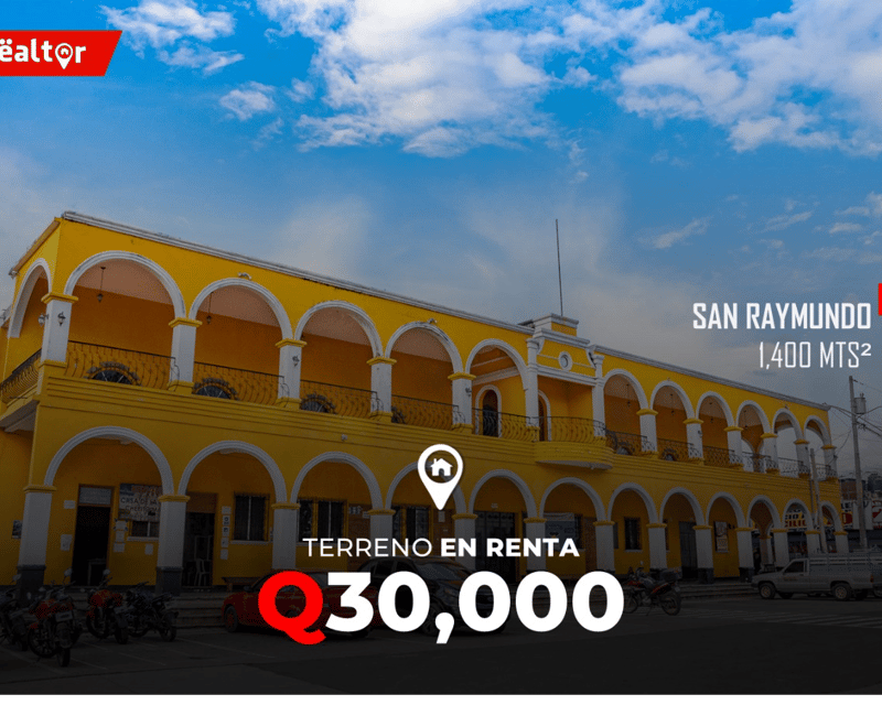 Terreno en Renta en San Raymundo, Guatemala