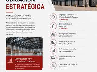 TERRENO PARA BODEGAS, ESCUINTLA, PUERTO QUETZAL, TAXISCO, TERRENO INDUSTRIAL - 2