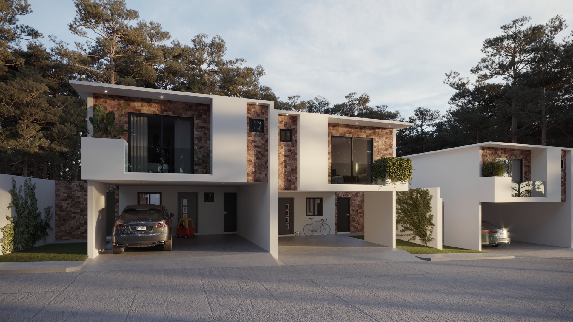 Casa Moderna 3 Hab. en Venta - Ciudad de Guatemala Mixco - Miniatura 2