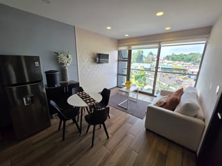 Apartamento moderno amueblado en renta en Muxbal 1 habitacion - 2