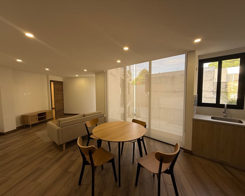 Apartamento amueblado de 1 habitación en renta en Vista Hermosa 1, zona 15