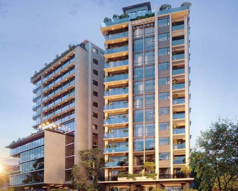 Proyecto de apartamentos Elemento Norte, Plaza Berlín zona 13