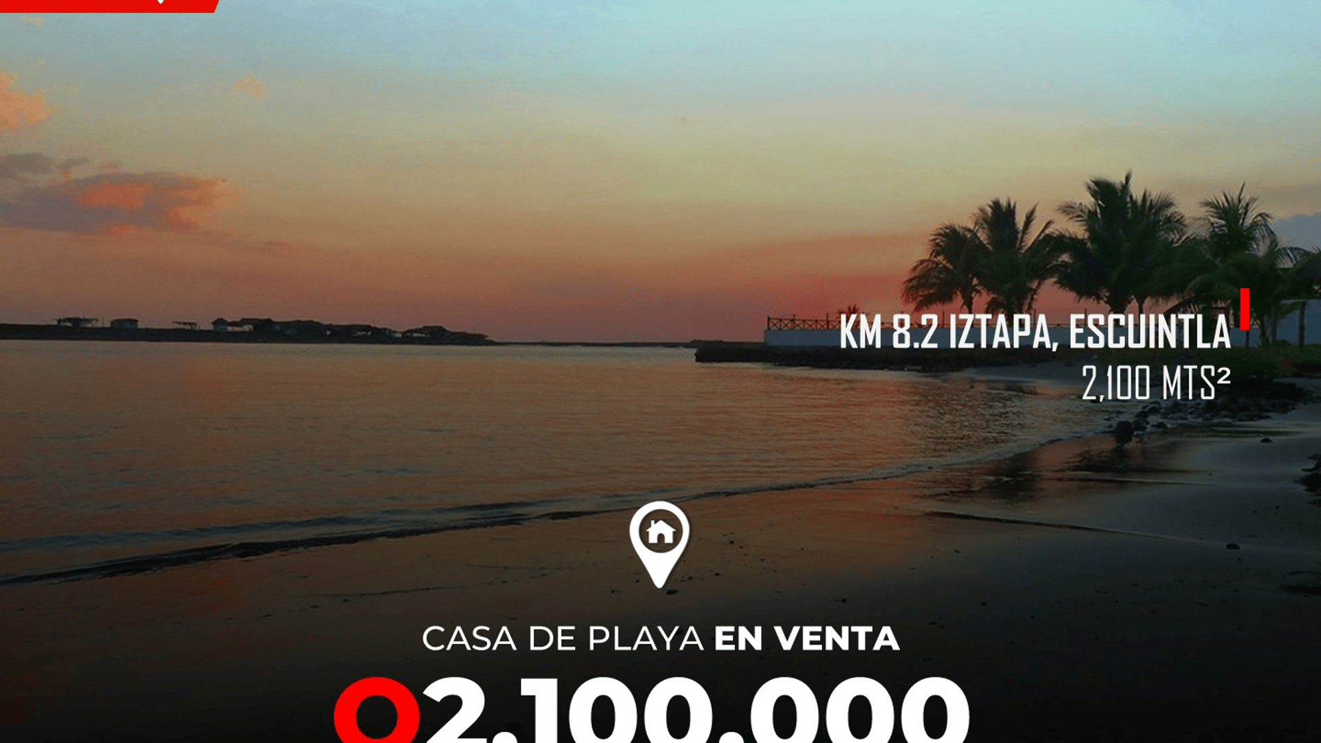Casa de playa en Venta en KM 8.2 Iztapa, Escuintla