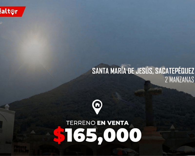 Terreno en Venta en Santa María de Jesús, Sacatepequez