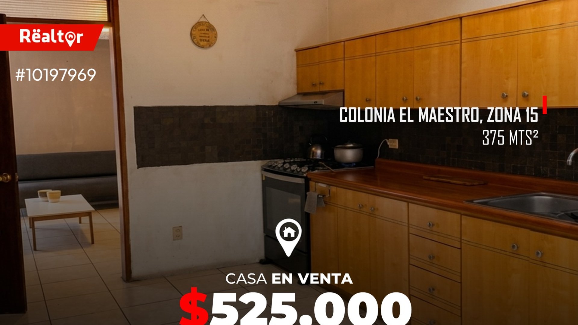 Casa en venta Colonia El Maestro, zona 15