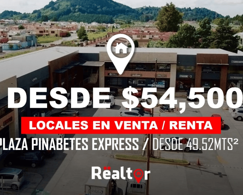 Local en venta - renta en Pinabetes Express, San José Pinula