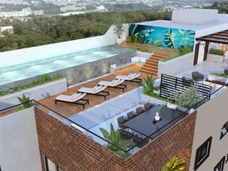 Apartamento en venta con terraza en zona 16 San Isidro - 3