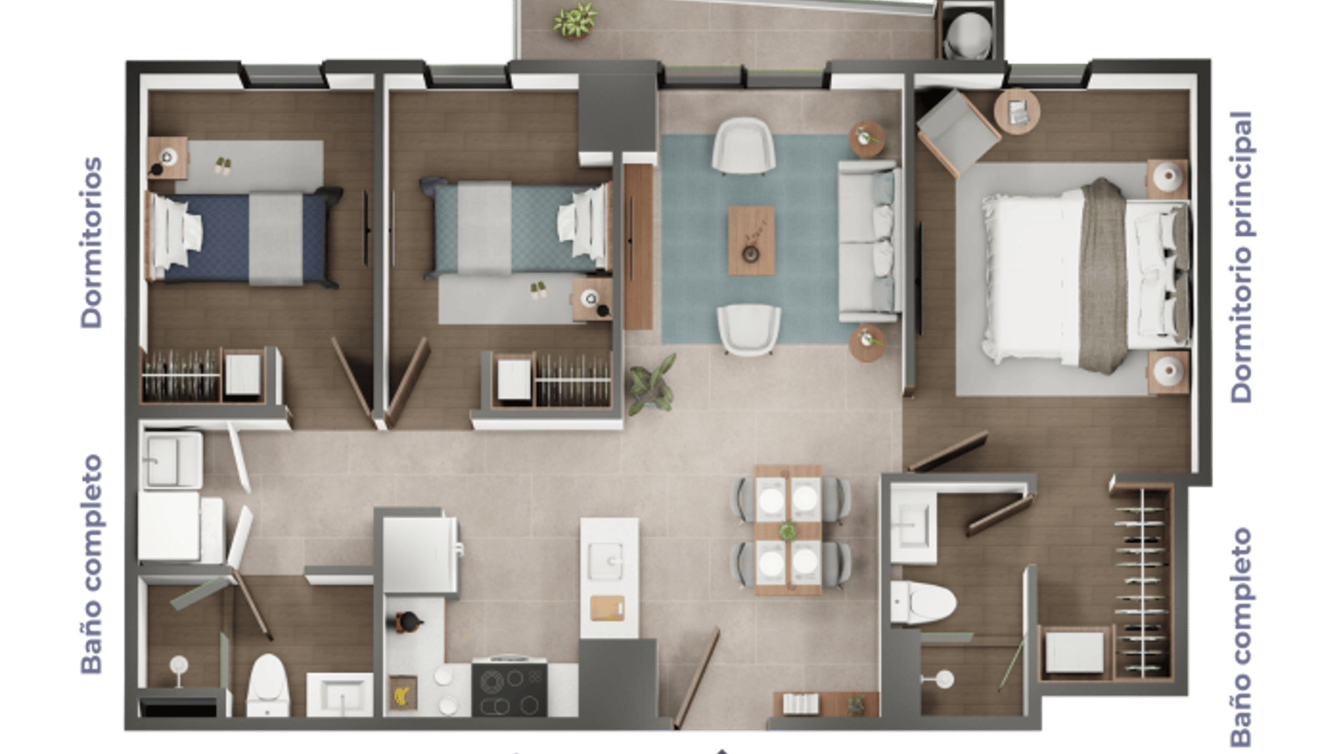 Apartamento Boutique de 3 habitaciones preventa zona 15 - Miniatura 8