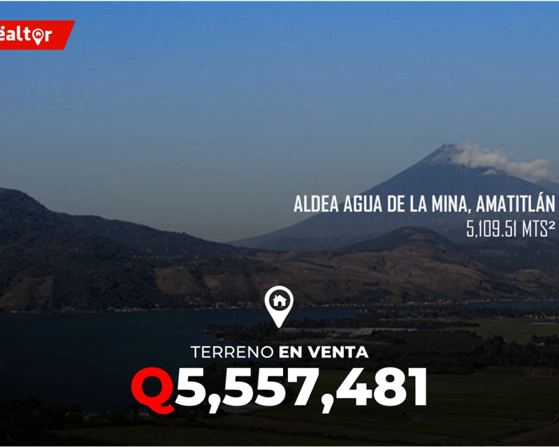 Terreno en Venta en Aldea Agua de la Mina, Amatitlán