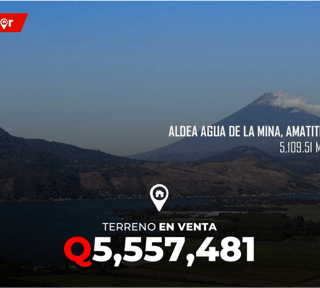 Terreno en Venta en Aldea Agua de la Mina, Amatitlán
