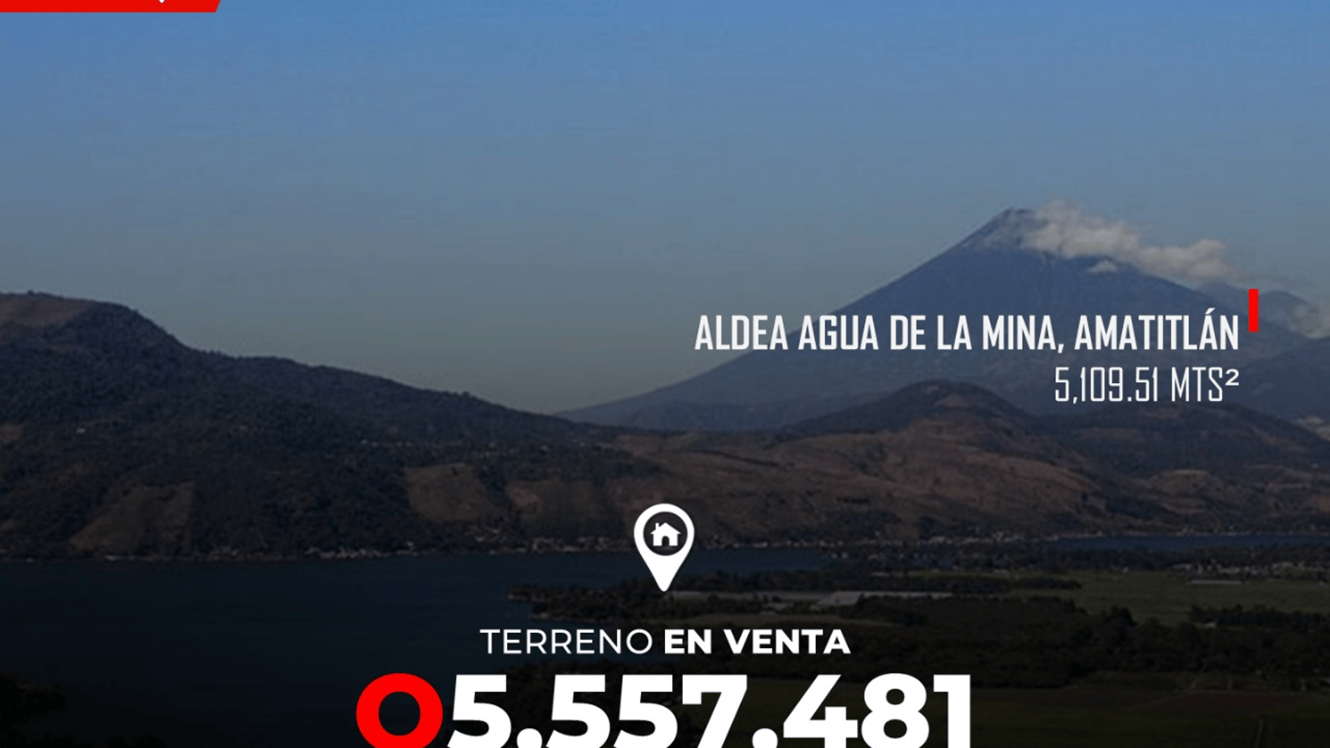 Terreno en Venta en Aldea Agua de la Mina, Amatitlán