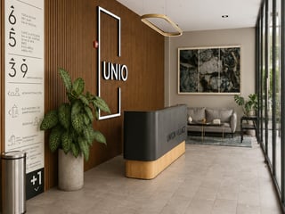 📍 APARTAMENTO EN RENTA – 2 HAB + BALCÓN | EDIFICIO UNIO | ZONA 14 - 2