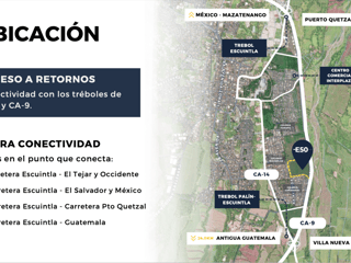 Kilómetro 50 sobre la carretera CA-9/ Bodegas en Renta - 3