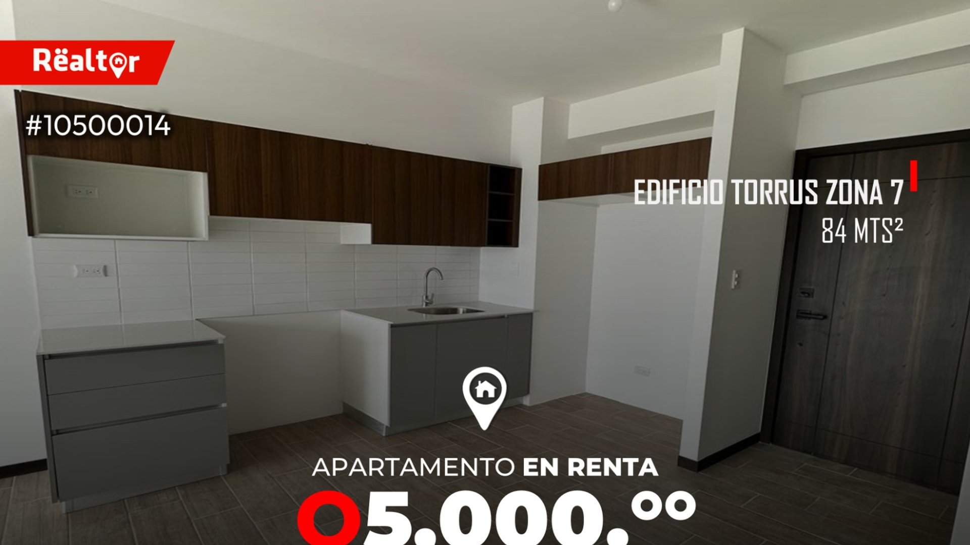 Apartamento en renta en Edificio Torrus zona 7