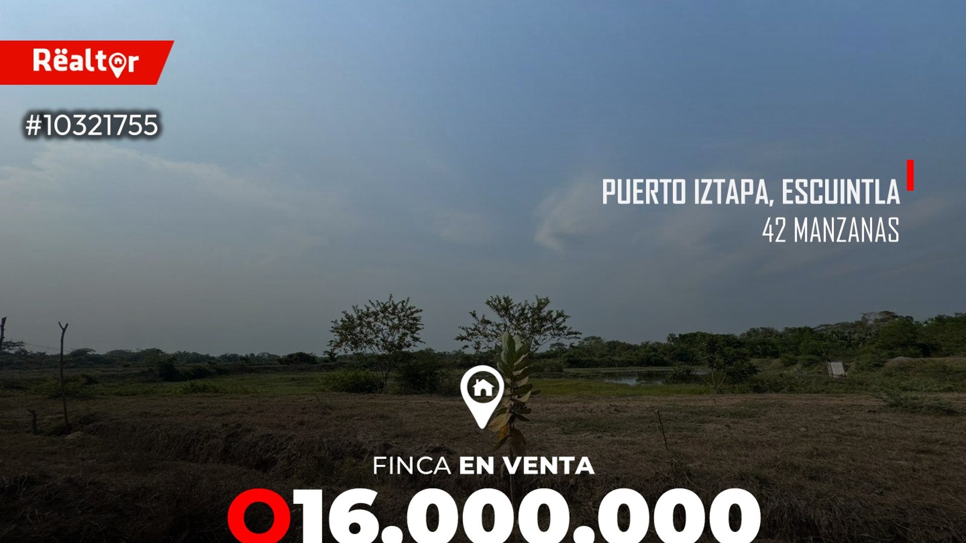 Finca en venta en Puerto Iztapa, Escuintla