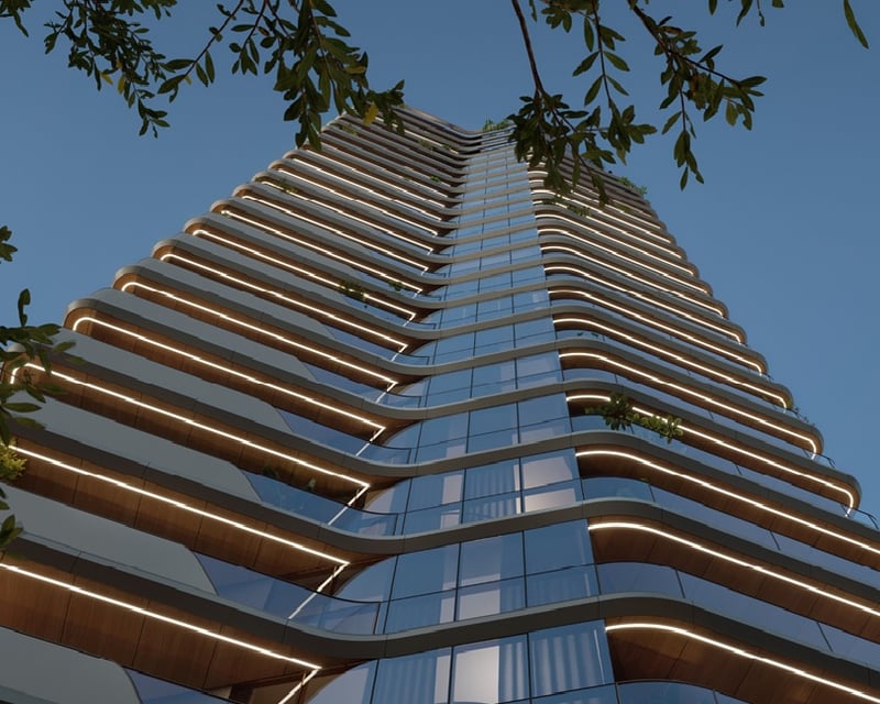 Torre Carrá by Pinifarina primer edificio de diseñador en, zona 14