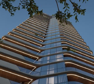 Torre Carrá by Pinifarina primer edificio de diseñador en, zona 14