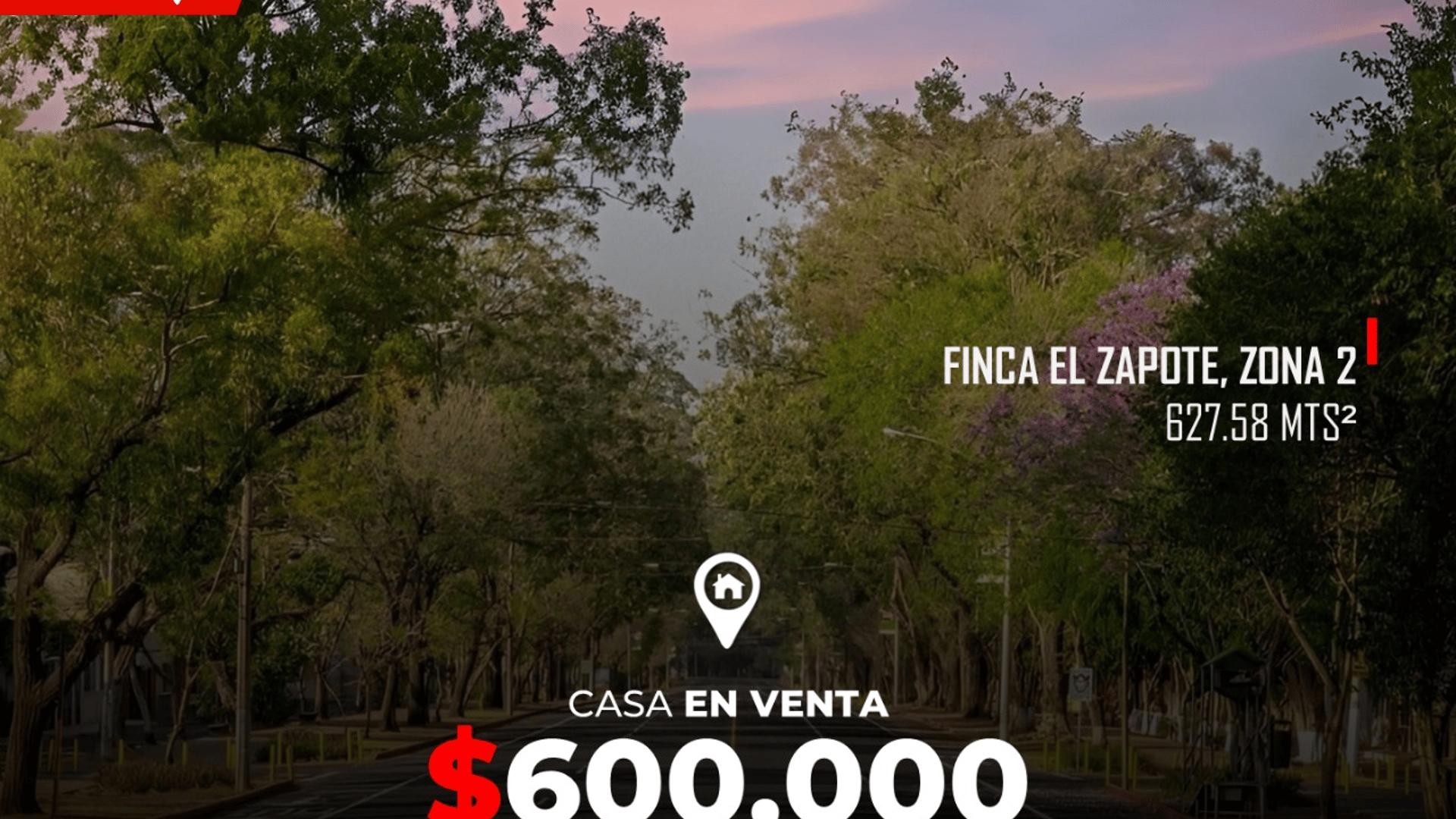 Casa en Venta en Finca El Zapote, zona 2