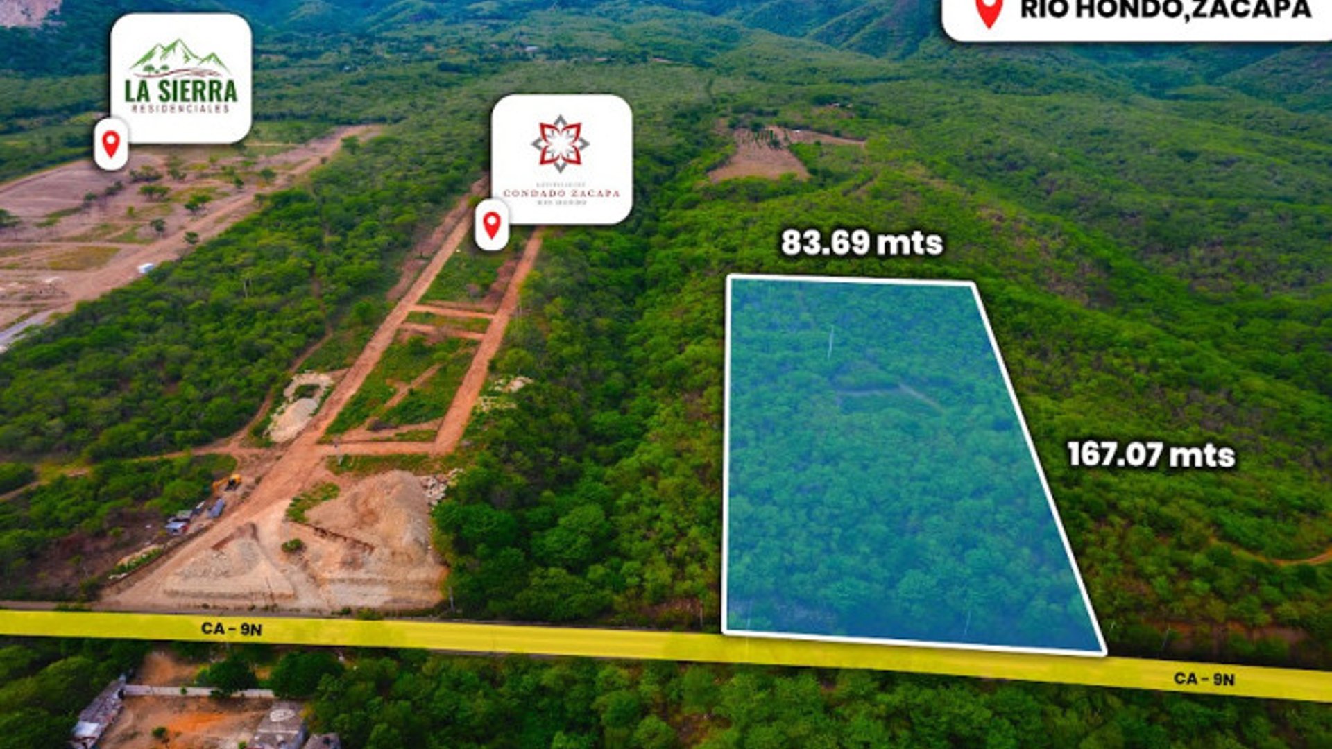 Terreno comercial en renta Río Hondo Zacapa sobre CA - Miniatura 4