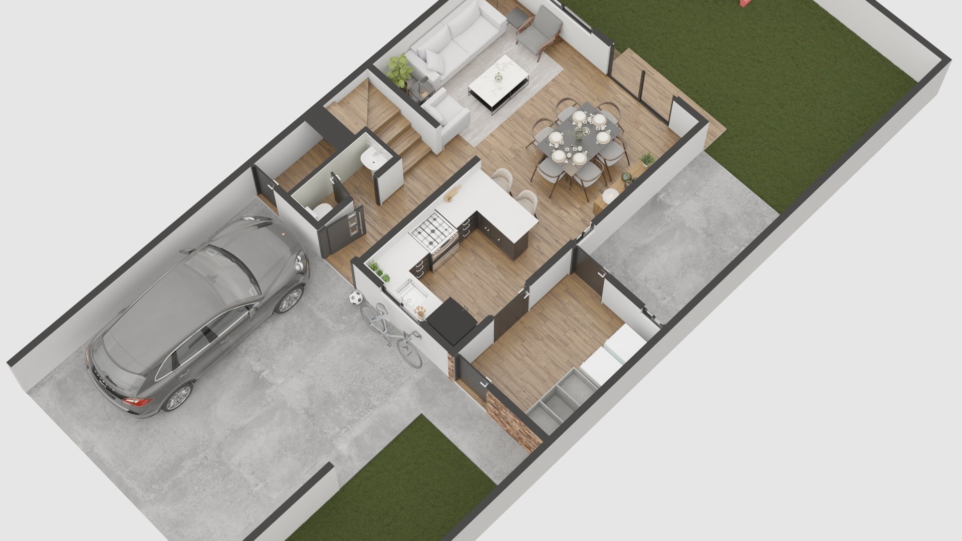 Moderna Casa Nueva 3 Hab. en Venta | Mixco, Guatemala - Miniatura 4