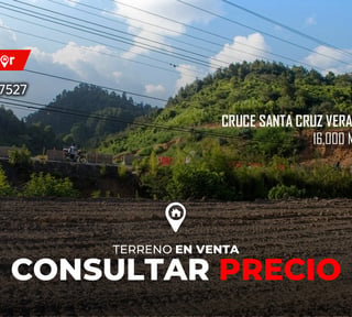 Terreno en venta en Cruce Santa Cruz Verapaz 