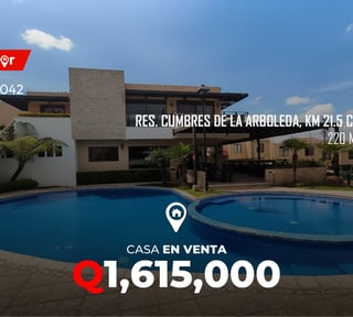Casa en Venta en Residencial Cumbres de Arboleda, KM 21.5 CAES