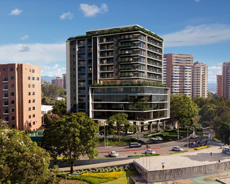 Apartamento Amueblado y Equipado Tipo Estudio, Zona 13, Edif. Elemento