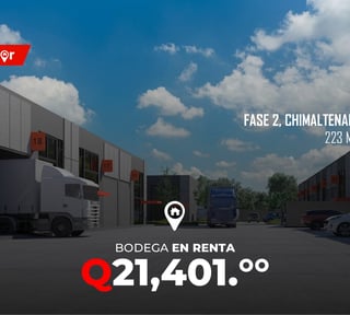 Bodegas en Empresarial Chimaltenango Fase 2