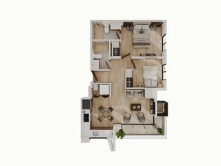 Apartamento en Venta zona 15 (en planos) - 3