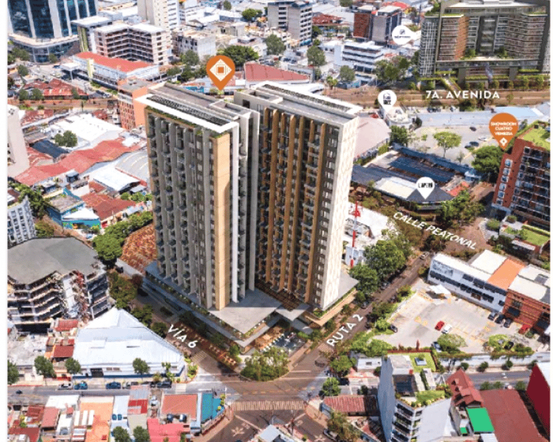 Apartamento en Venta en Zona 4, Ciudad de Guatemala