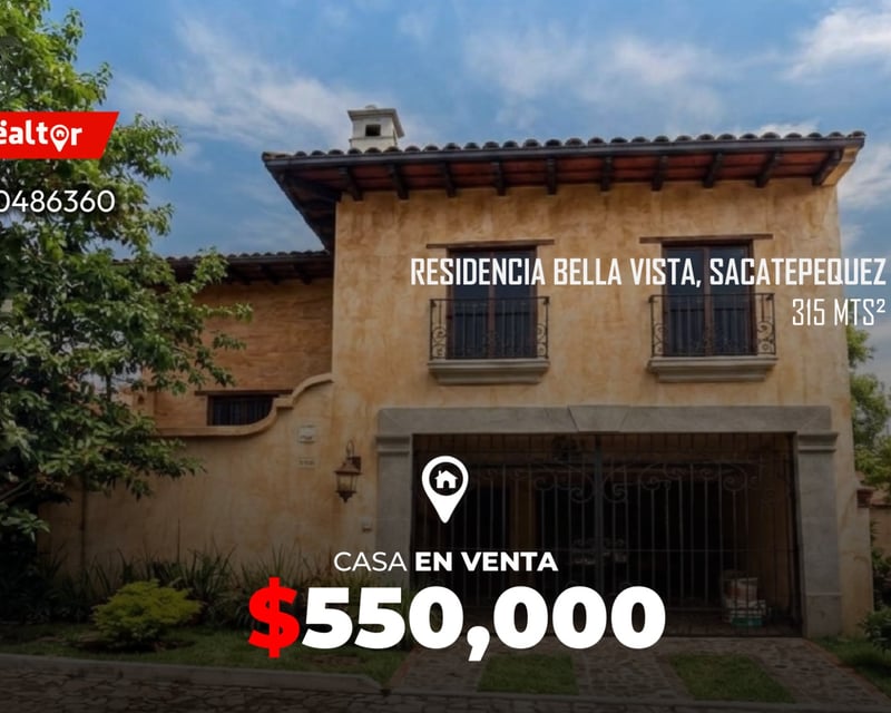 Casa en venta en Condominio Bellavista, Jocotenango Sacatepequez
