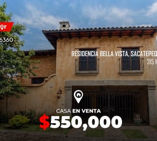 Casa en venta en Condominio Bellavista, Jocotenango Sacatepequez