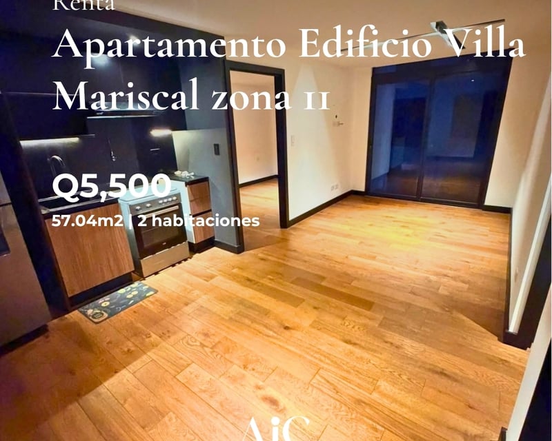 APARTAMENTO EN RENTA VILLA MARISCAL 2 HABITACIONES, ZONA 11