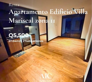 APARTAMENTO EN RENTA VILLA MARISCAL 2 HABITACIONES, ZONA 11