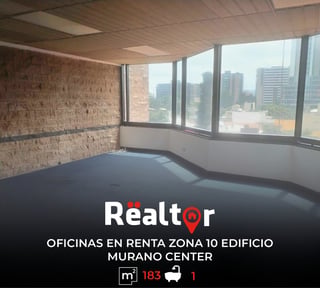Oficinas en renta en Edificio Murano Center zona 10