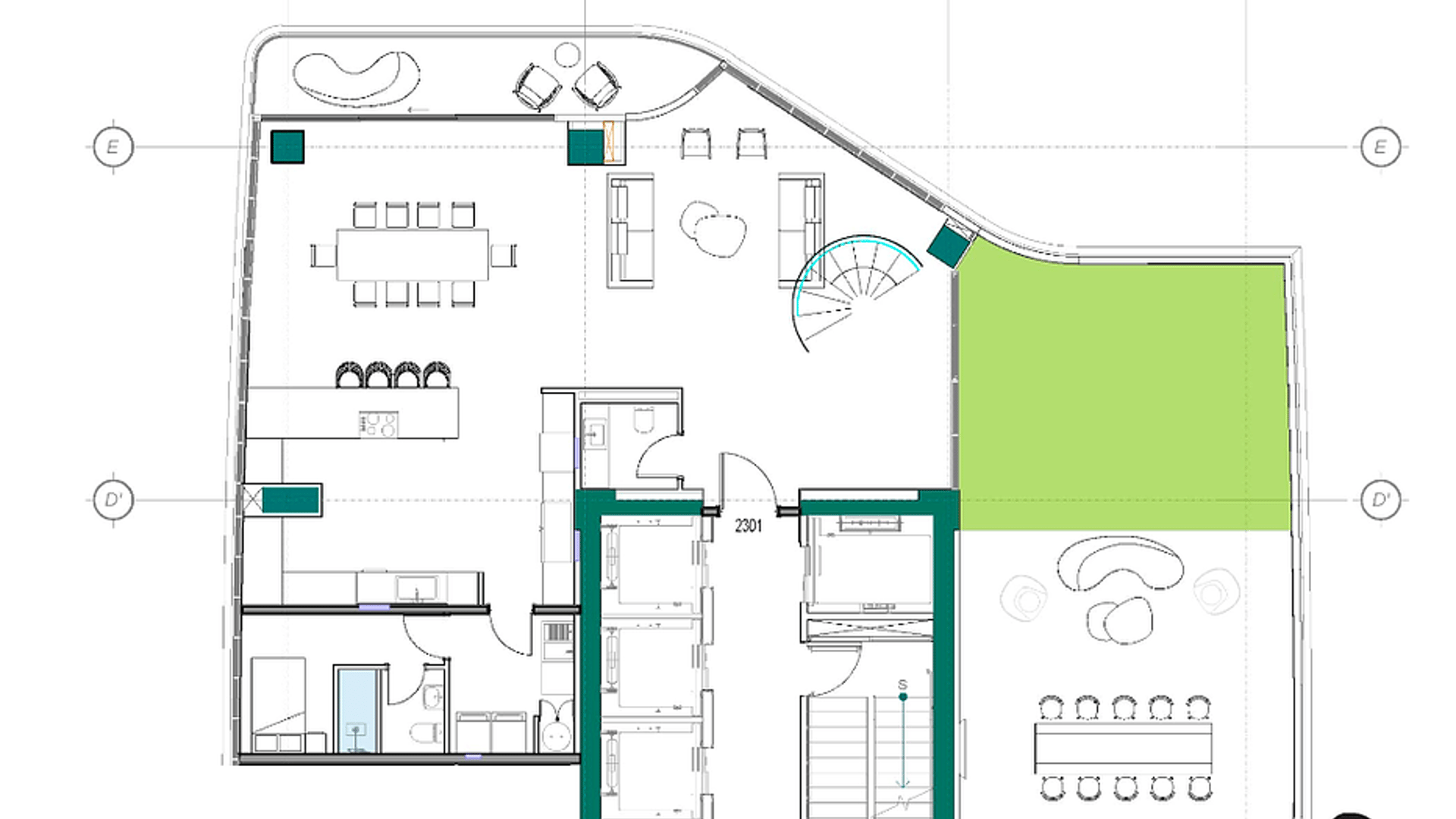 TORRE CARRÁ / APTO EN VENTA , ZONA 14 - Miniatura 2