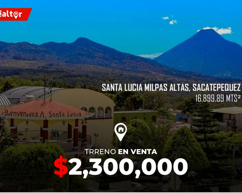 Terreno en venta en Santa Lucía Milpas Altas, Sacatepequez
