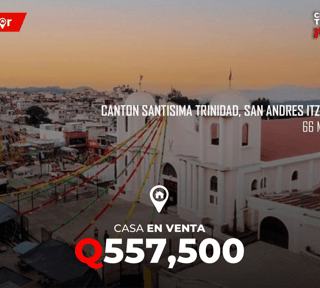 Casa en Venta en Cantón Santísima Trinidad, San Andrés Itzapa