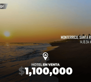 Hotel en Venta en Monterrico, Santa Rosa