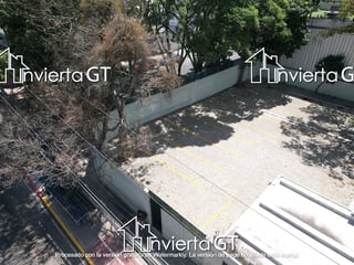 Terreno en Venta de esquina - desarrollo - inversión zona 13 Ref-6099 - 5
