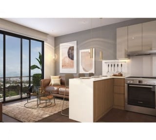 Apartamento en venta con 2 habitaciones y balcon en zona 15  Ref-4856