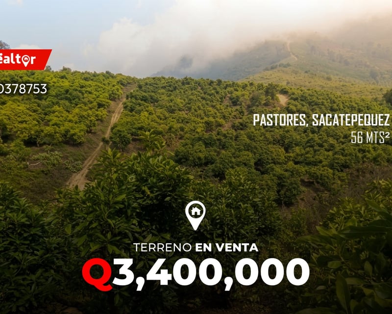 Terreno en venta en Pastores, Sacatepequez