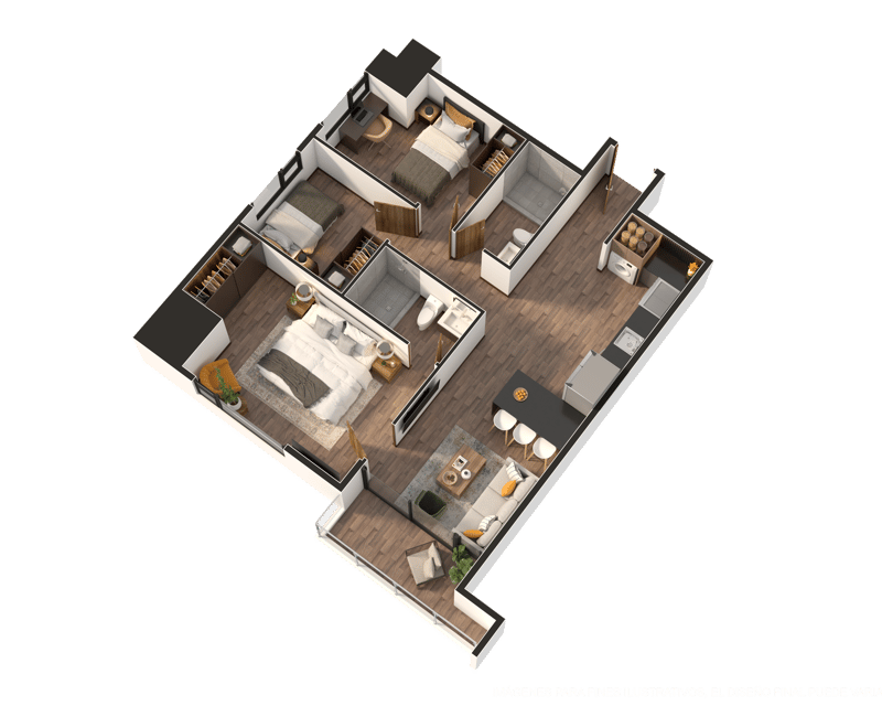 Vendo en Planos Apartamentos Edificio Eleven z11