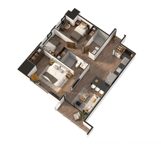 Vendo en Planos Apartamentos Edificio Eleven z11