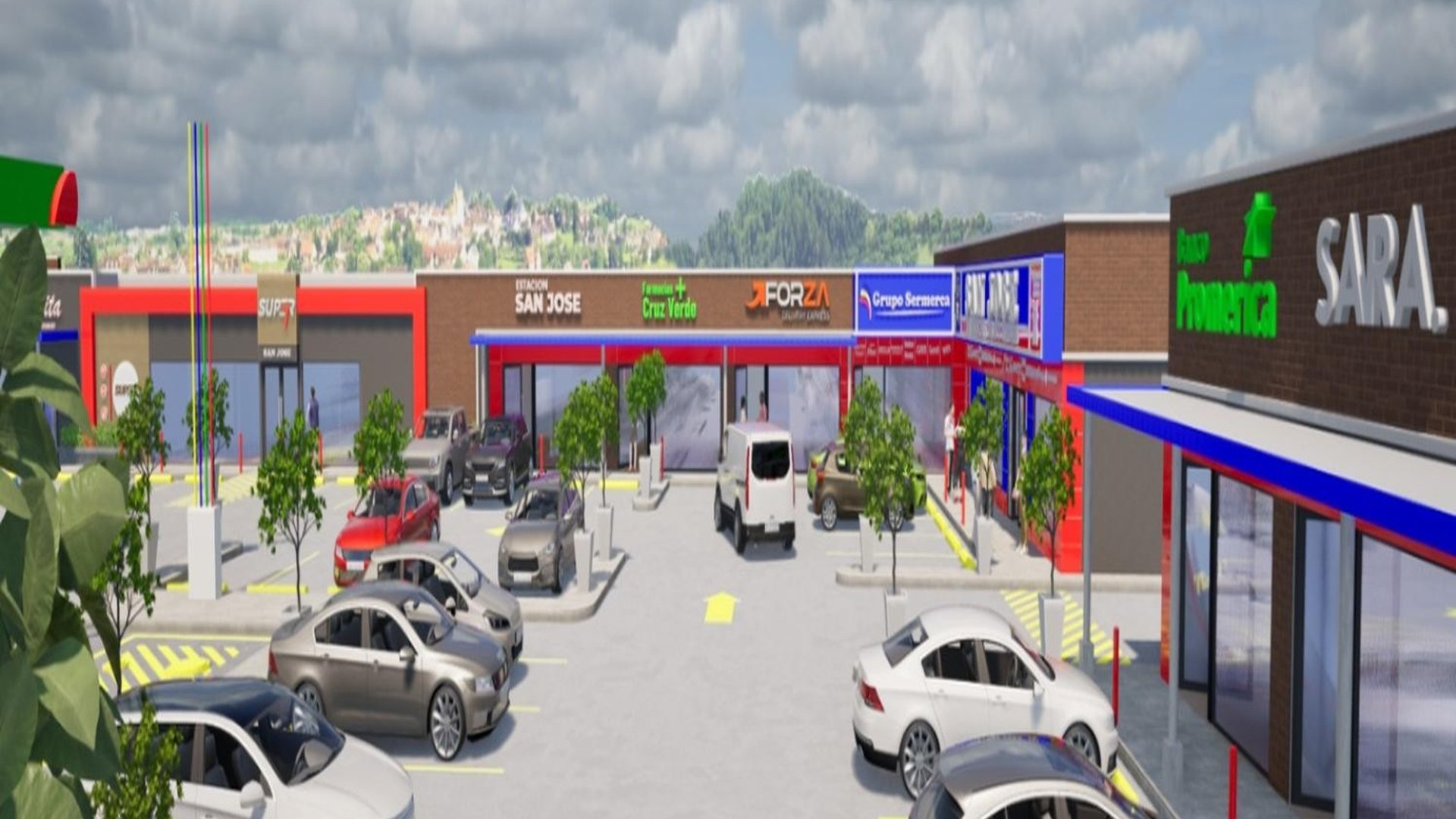 Commercial Space for Rent in Chimaltenango, Guatemala | 385 m² | Parking | Security 24/7