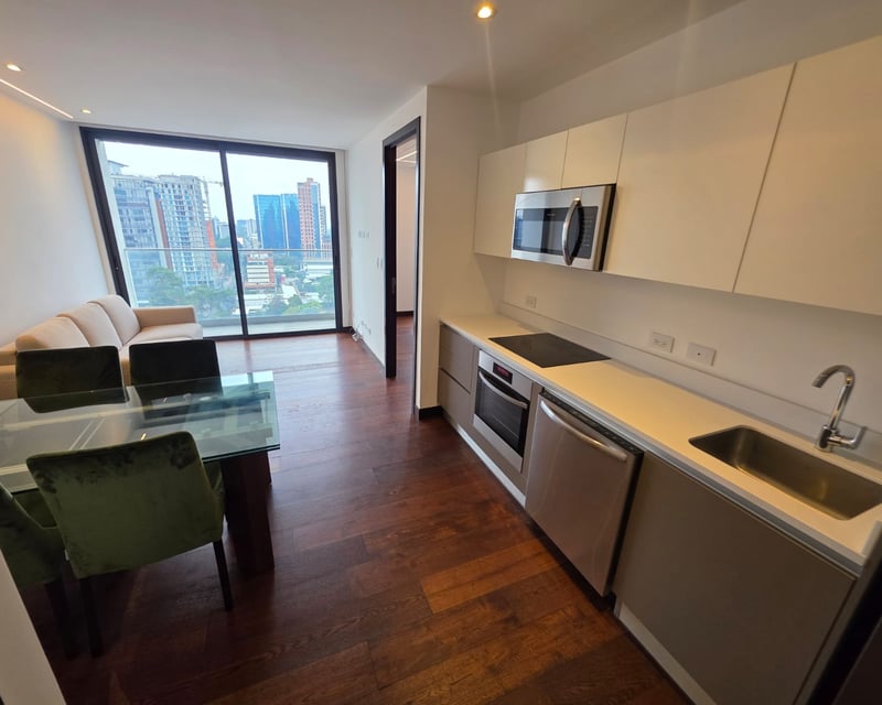 Apartamento en renta, amueblado - 1 hab - Vasanta zona 10 Ref-5768