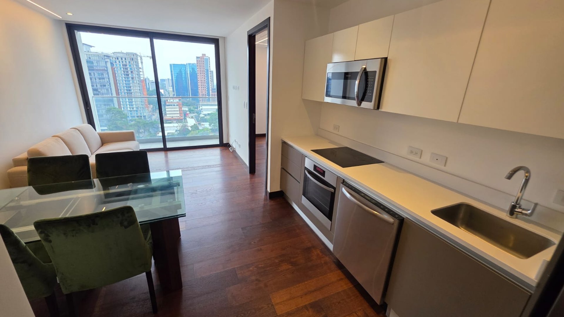 Apartamento en renta, amueblado - 1 hab -  Vasanta  zona 10 Ref-5768