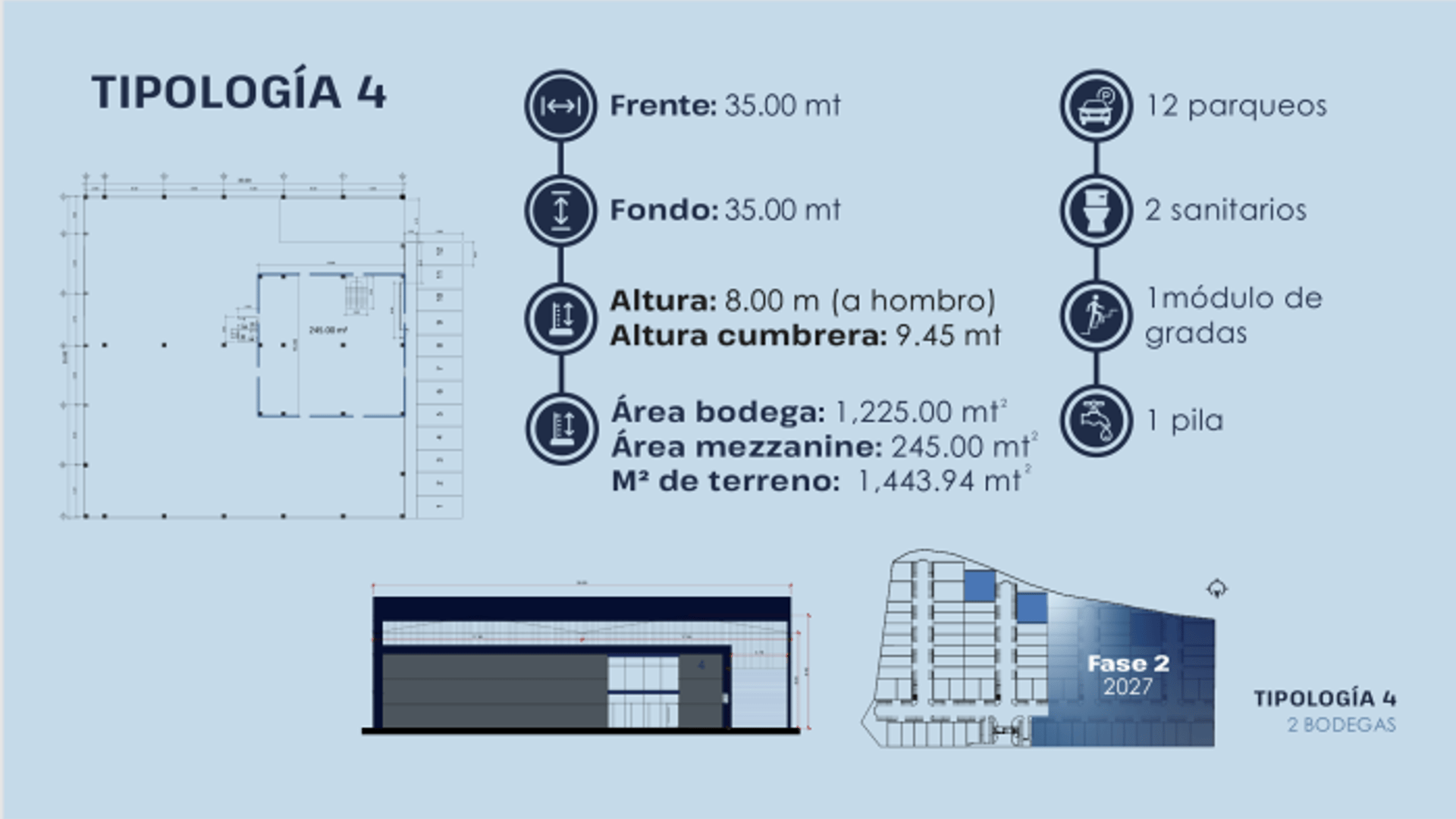 Ofibodega Industrial en Venta en San Miguel Petapa VAS - Miniatura 3