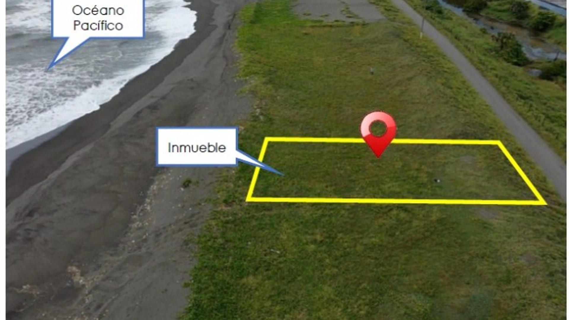 VENDO TERRENO VACACIONAL EN PLAYA RAMA BLANCA SIPACATE